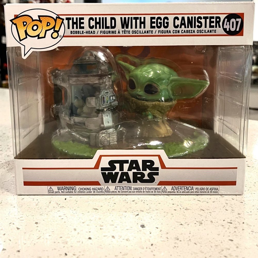 The Child With Egg Canister Funko Pop #407